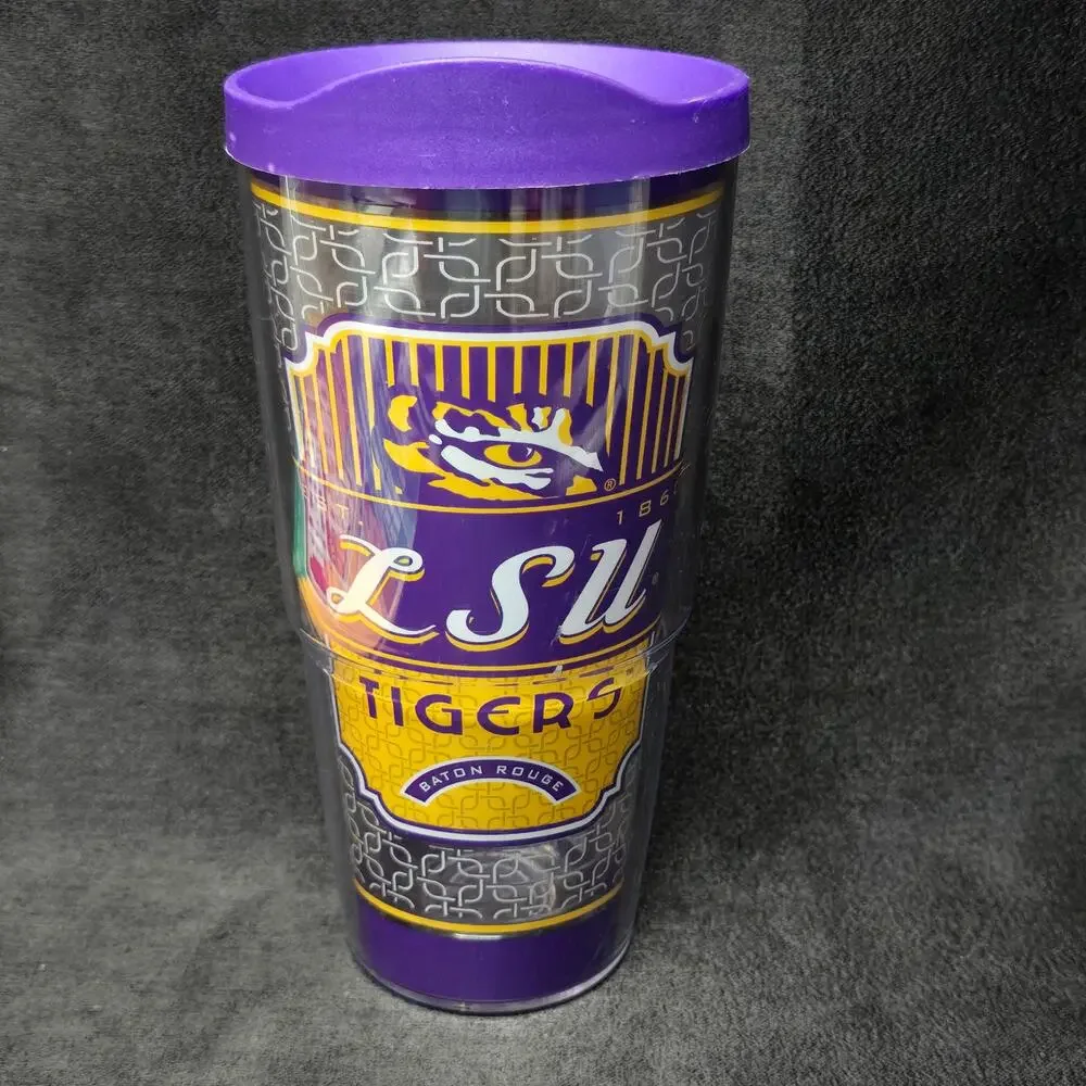 LSU Tigers Tervis Cup with Lid & Cheez It Citrus Bowl Program Purdue College Mag